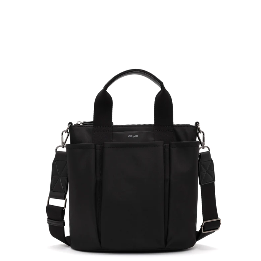 Co Lab Market Crossbody Bag in Black Nylon