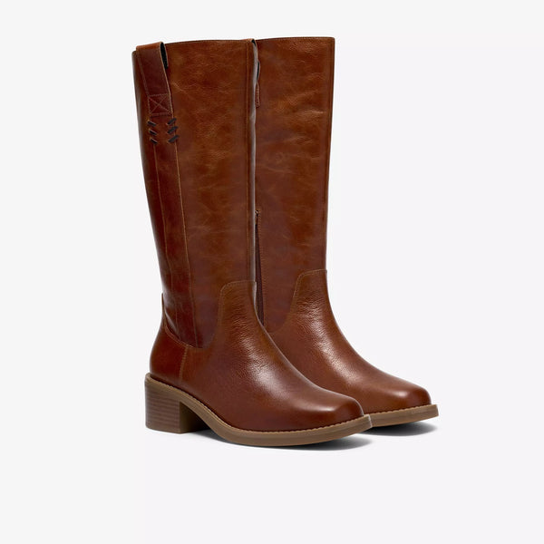 Clarks - Ranch Boot in Tan Leather