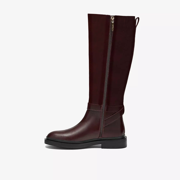 Clarks - Equestrian Boot in Brown Leather