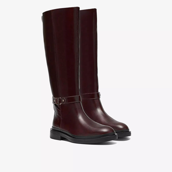 Clarks - Equestrian Boot in Brown Leather