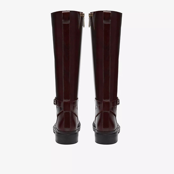 Clarks - Equestrian Boot in Brown Leather