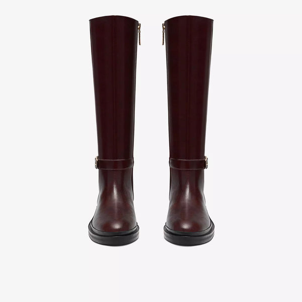 Clarks - Equestrian Boot in Brown Leather