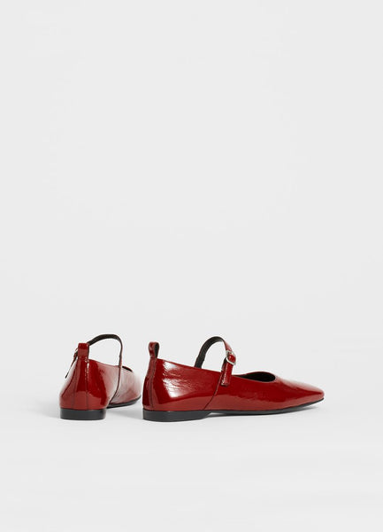 Vagabond - Mary Jane in Dark Red Patent Leather