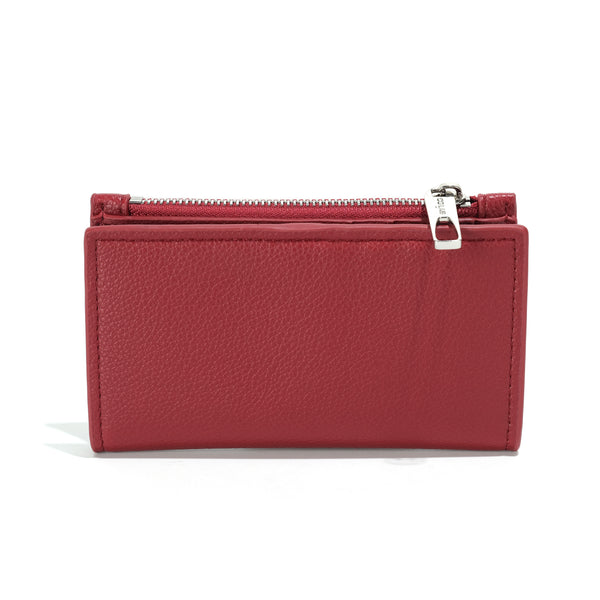 Co-Lab - Mini Card Holder Wallet in Pomegranate