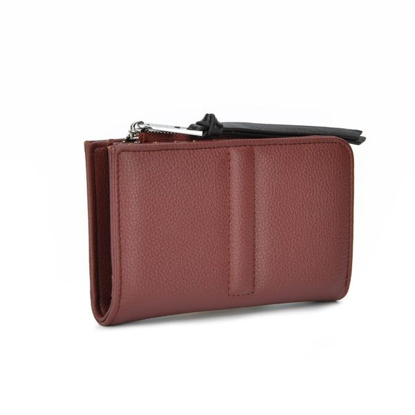 Co-Lab - Padded Wallet in Mahogany