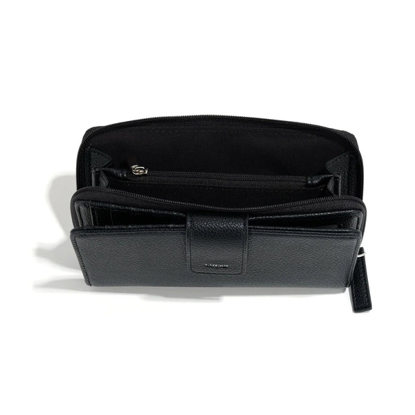 Co-Lab - Snap Wallet in Black