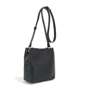 Co-Lab - Bucket Bag with Zipper in Black