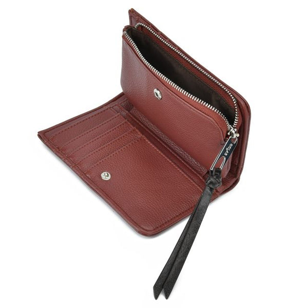 Co-Lab - Padded Wallet in Mahogany