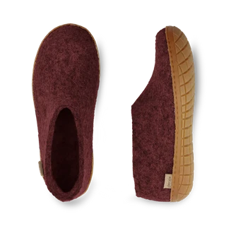 Glerups - Beet Shoe Natural Rubber Sole