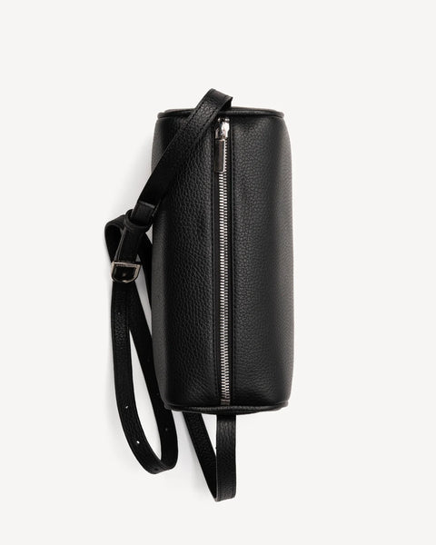 Poppy Barley - Annex Bag in Black Leather