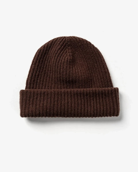 Bondoodle - Merino Wool Beanie in Chocolate