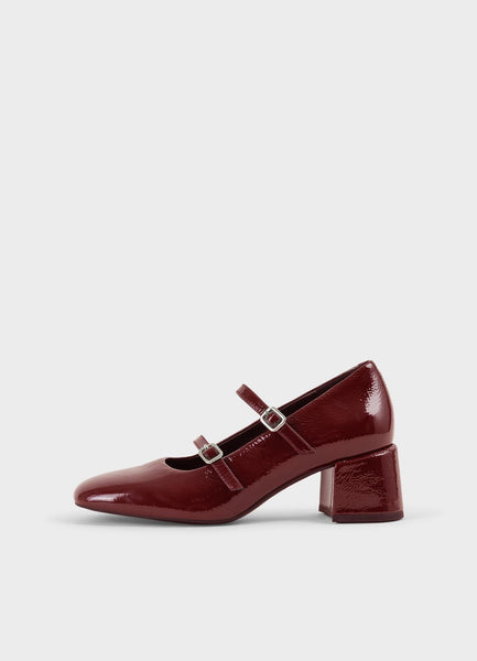 Vagabond - Mary Jane Pump in Patent Cherry Leather