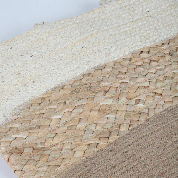 Co-Lab - Jute Beach Tote in Natural Ombre