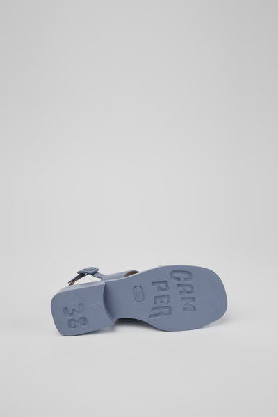 Camper - Lightweight Sandal in Sky Blue Leather