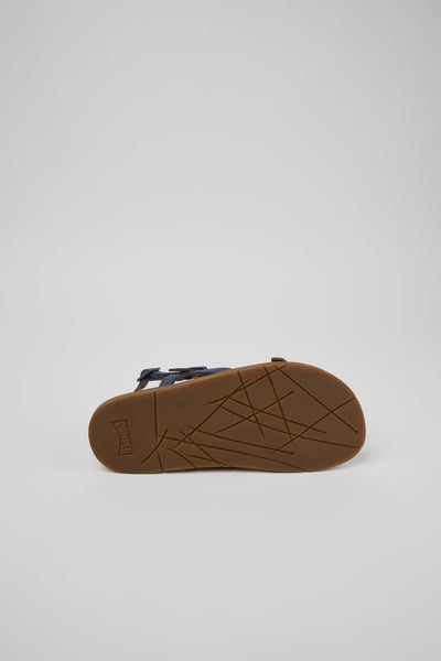 Camper - Walking Sandal in Blue Suede