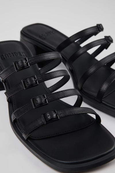 Camper -  Strappy Heeled Sandal in Black