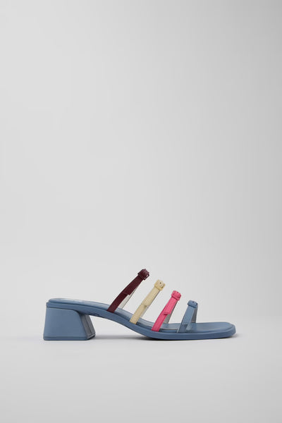 Camper -  Twins Collection - Strappy Heeled Sandal in Multi Colour