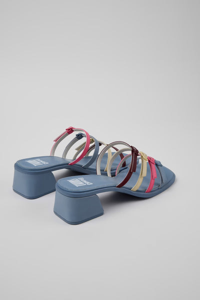 Camper -  Twins Collection - Strappy Heeled Sandal in Multi Colour