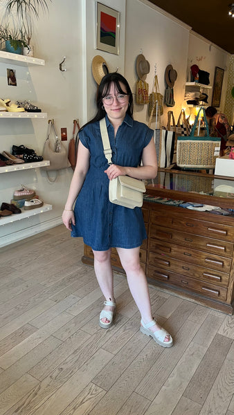 Clarks - Lug Sole Sandal in Cream