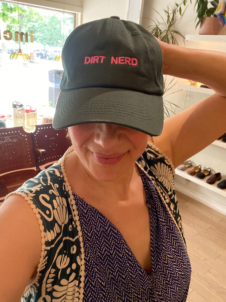 Intentionally Blank x Imelda - DIRT NERD Ball Cap in Forest Green