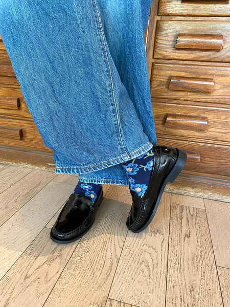 Bos & Co - Black Patent Soft Leather Loafers