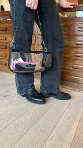 Co-Lab - Stadium Ready Baguette Bag in Clear