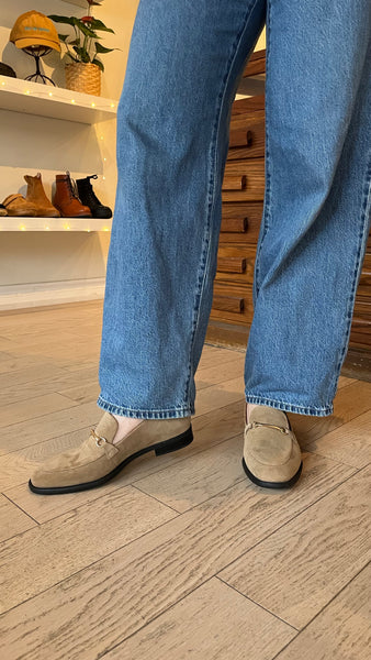 Vagabond Shoemakers - Suede Loafer in Nougat