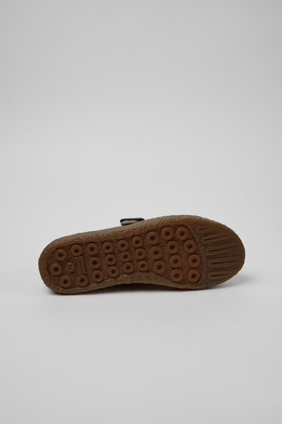 Camper - Mary Janes with Gum Sole in Black Leather