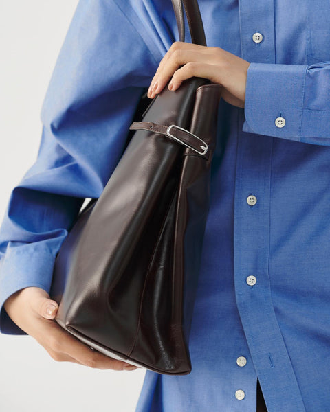 Vagabond Shoemakers - Dark Brown Leather Large Shoulder Bag