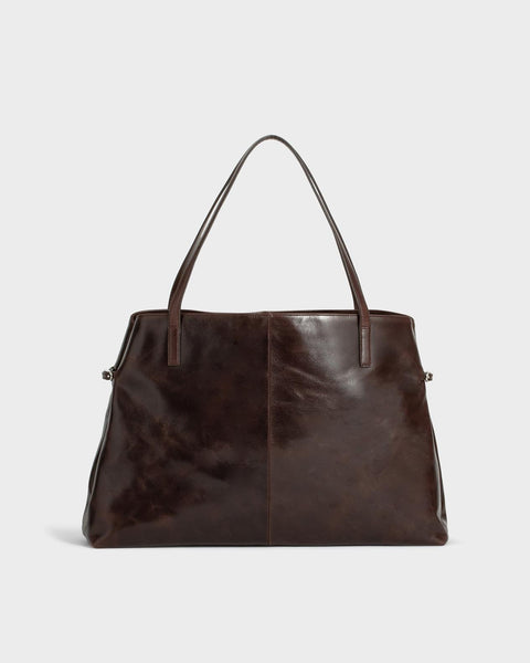 Vagabond Shoemakers - Dark Brown Leather Large Shoulder Bag