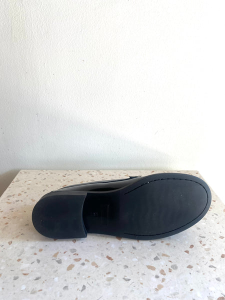 Bos & Co - Black Patent Soft Leather Loafers