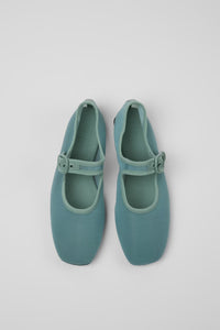 Camper - Mary Janes in Mint Green Mesh