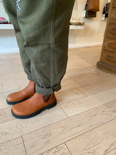 El Naturalista - Leather Barefoot Boot in Cuero
