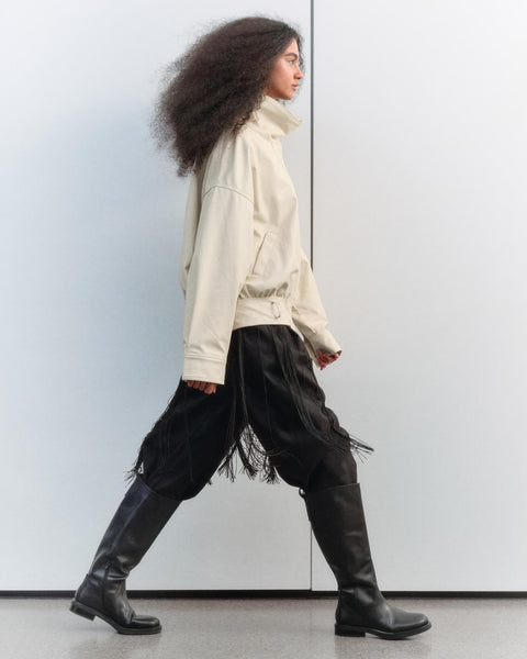 Vagabond Shoemakers - Tall Riding Boot in Black Leather