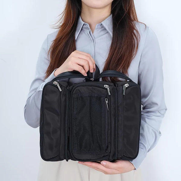 Co-Lab - Nylon Travel Pouch in Black