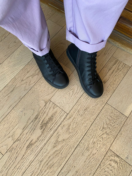 Camper - High Top Sneakers in Black Leather