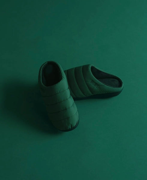 Subu - Slippers in Matcha Green