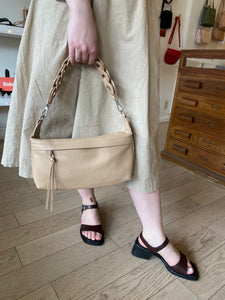 Co-Lab - Shoulder Bag with Crossbody Strap in Beige