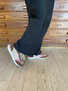Woden - Sneaker in Sepia Multi