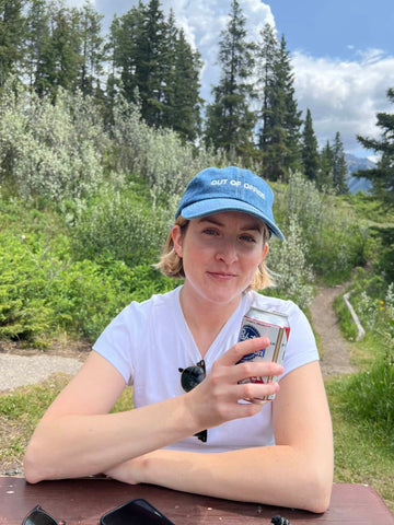 Intentionally Blank - OUT OF OFFICE Ball Cap in Denim