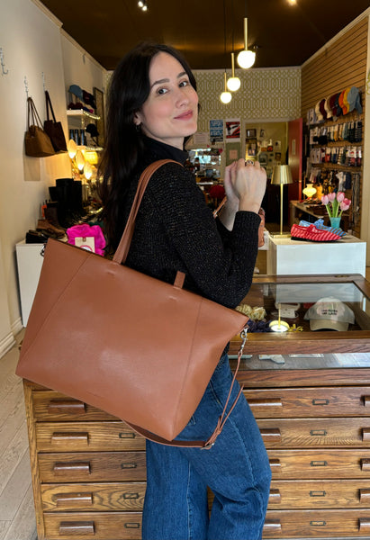 Christopher Kon - Large Tote in Caramel Leather