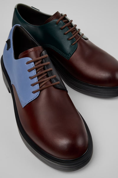 Camper - Twins Collection - Leather Oxford in Multicolour