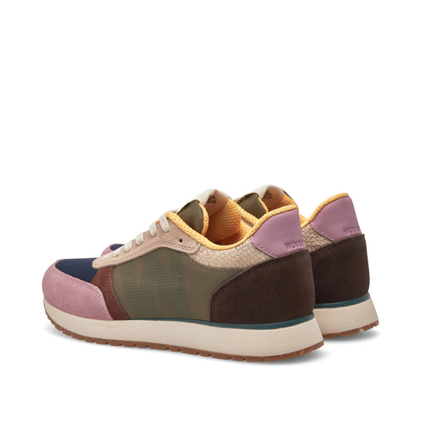 Woden - Sneaker in Dark Algae