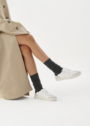 Vagabond Shoemakers - White Leather & Suede Sneaker