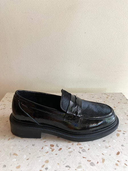 Ateliers - Pony Hair Loafer in Black