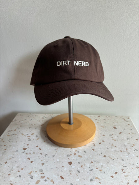 Intentionally Blank x Imelda - DIRT NERD Ball Cap in Chocolate Brown