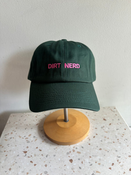 Intentionally Blank x Imelda - DIRT NERD Ball Cap in Forest Green