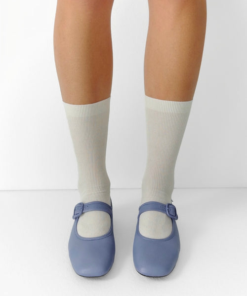 Camper - Mary Janes in Cornflower Blue Leather
