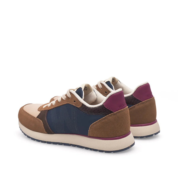 Woden - Sneaker in Caramel Multi
