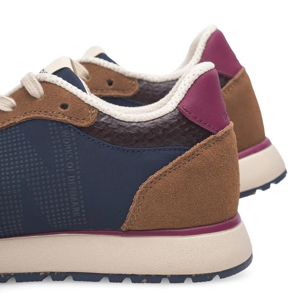 Woden - Sneaker in Caramel Multi
